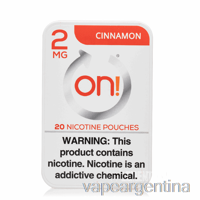 ¡en! Bolsitas De Nicotina - Canela 2mg Vape Descartables